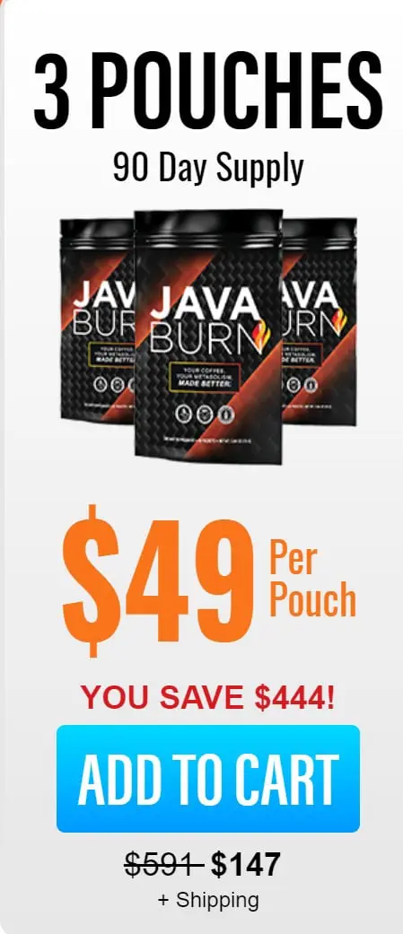 Java Burn - 3 Pouchs